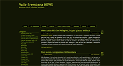 Desktop Screenshot of news.valbrembanaweb.com